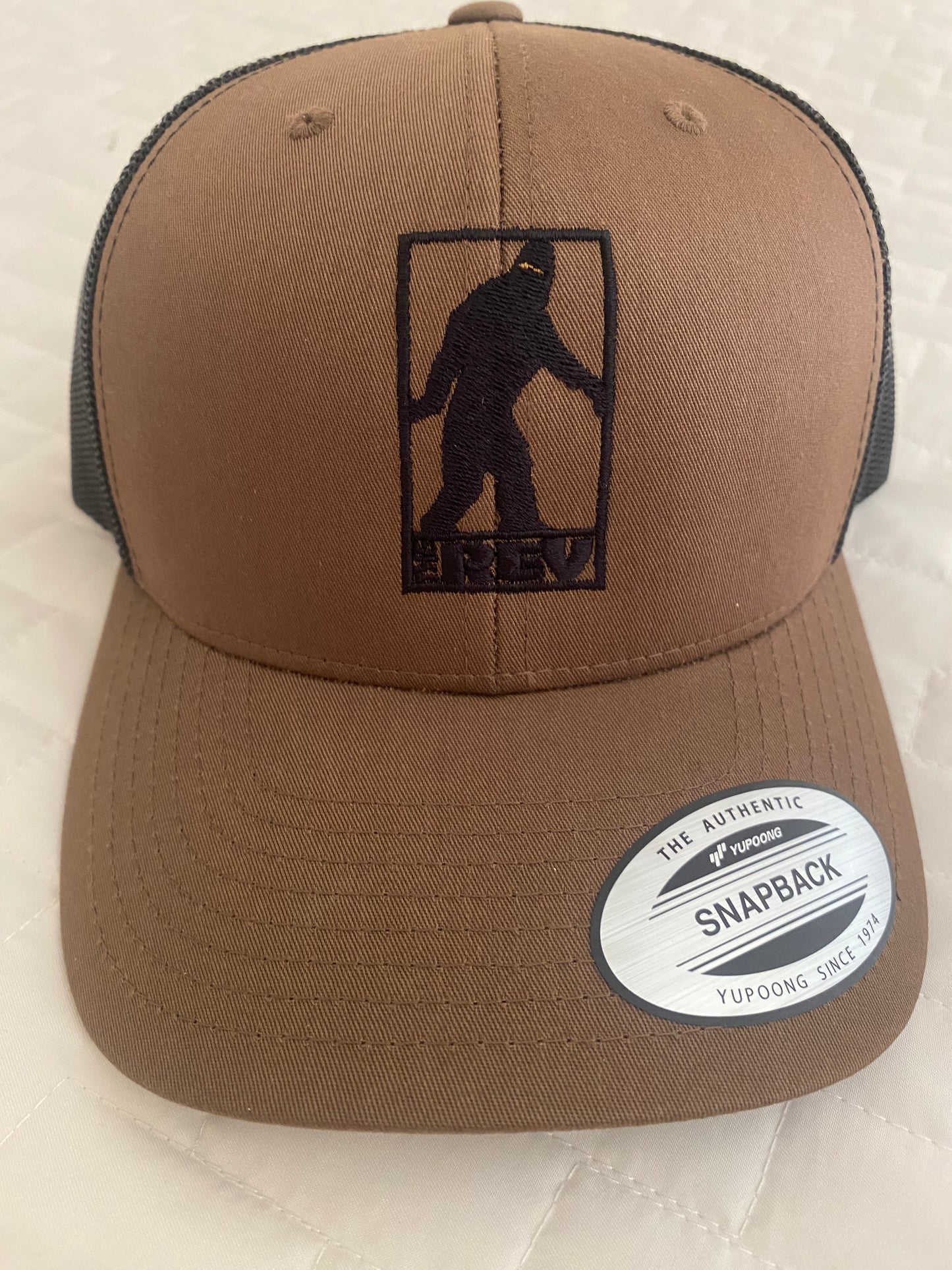 Hat - embroidered Sasquatch backsnap baseball hat